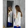Зеркало настенное BeautyStyle 9 черный 138 см х 35 см