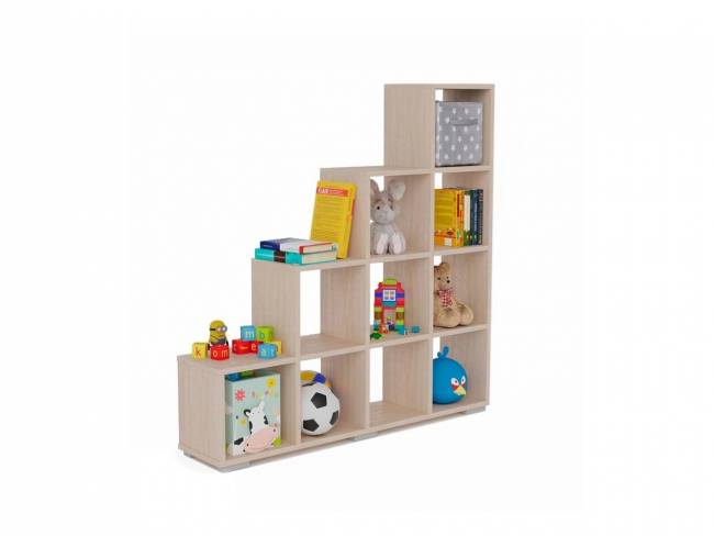 Стеллаж Стильный С-2 шимо светлый