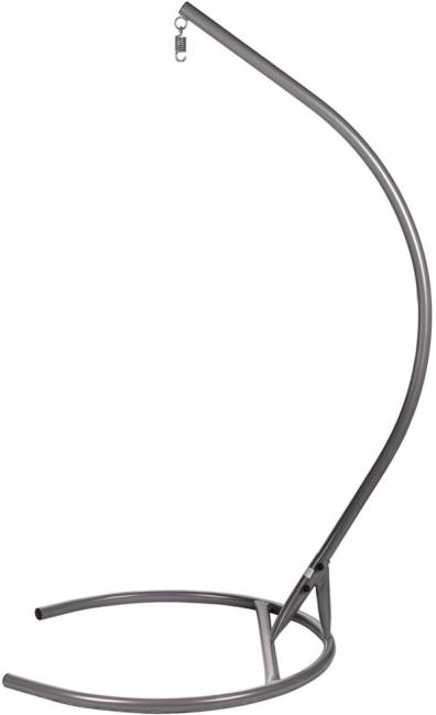 Стойка для одноместного подвесного кресла серая (Дуга+Основание)