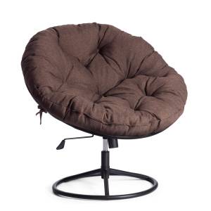 Кресло Клауд Хоум/Cloude Home рогожка/металл, 97х98х90-96см, коричневый, 3м7-147 коричневый рогожка/металл