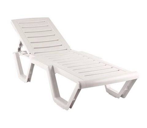 Шезлонг Атлант (белый)