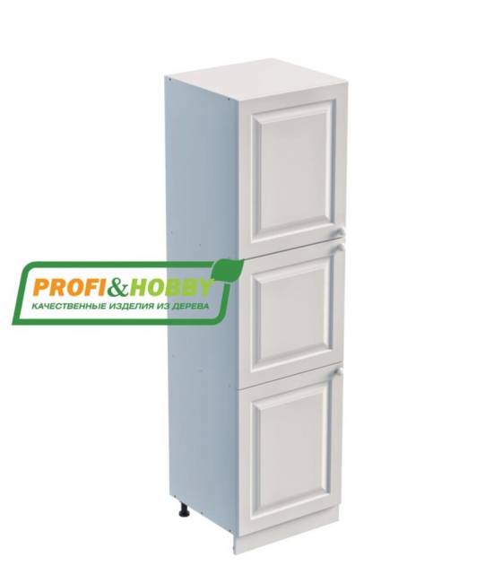 Пенал 2040 х 600 х 560 филенка, 3 двери (без полок), сосна, без покраски Пенал 2040 х 600 х 560 филенка, 3 двери (без полок), сосна, без покраски