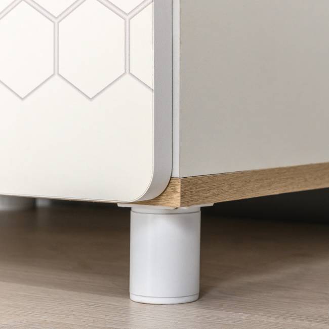 Мебель для детской комнаты Эйп № 1 цвет белый/дуб белый