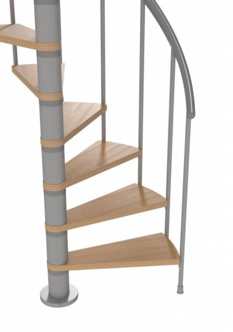 Винтовая лестница Calgary Grey d120