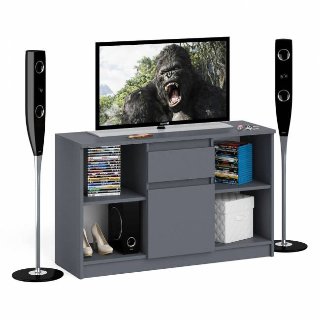 Тумба ТВ Мори МТВ1204.1 цвет графит