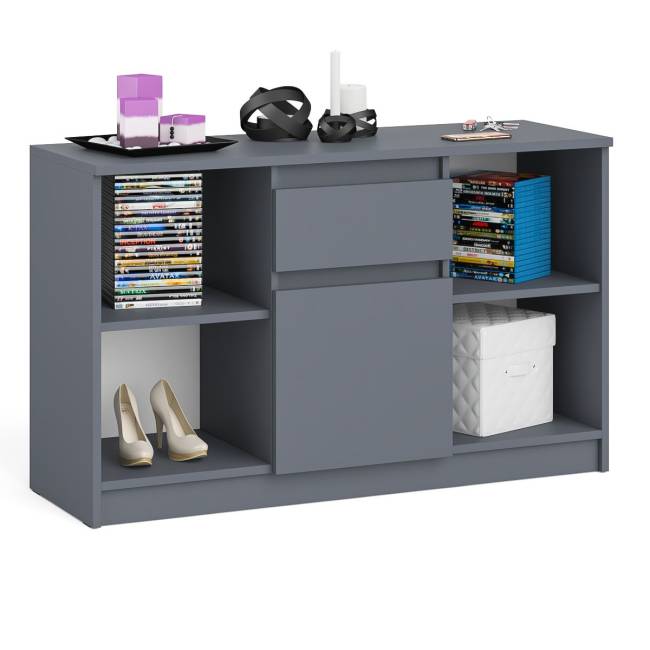 Тумба ТВ Мори МТВ1204.1 цвет графит