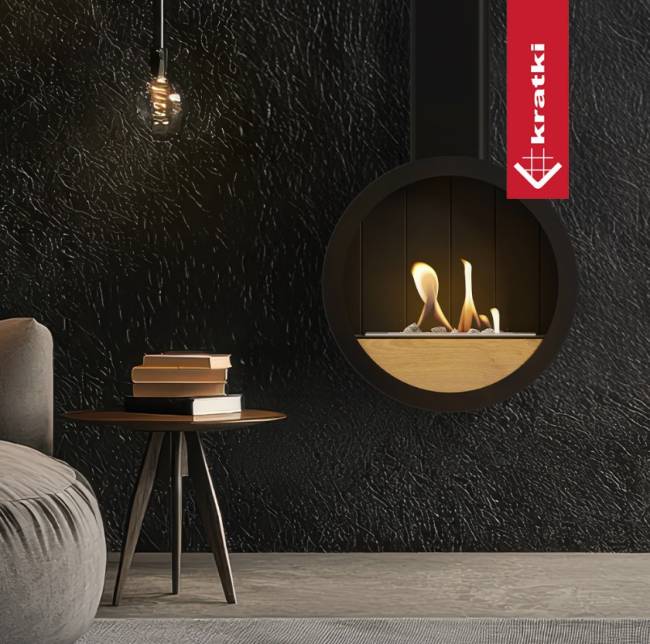 Биокамин подвесной Kratki Orbio TUV