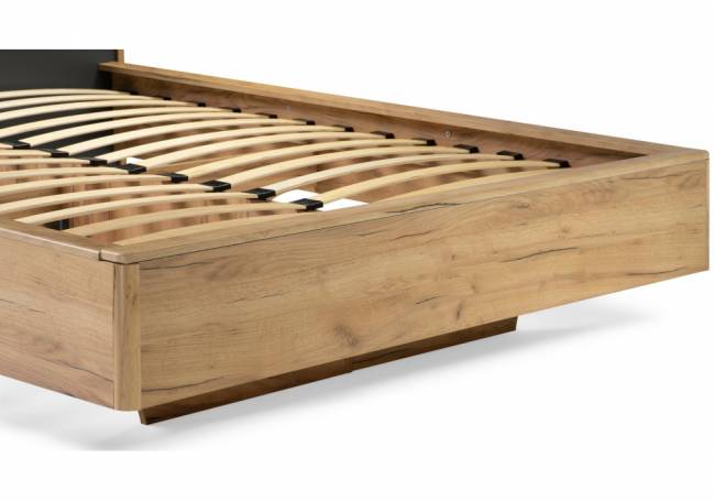 Кровать Клауд 160х200 парящая дуб крафт золотой / антрацит