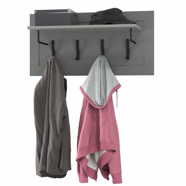 Вешалка Остин 15.12 цвет серый графит Вешалка Остин 15.12 цвет серый графит