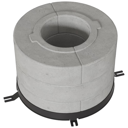 Комплект бетонных теплоаккумулирующих дисков Kratki d-150мм (6 шт., 3 слоя, V3)