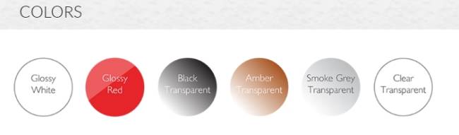 Табурет прозрачный барный Fox 75 серый 360х360х750 мм