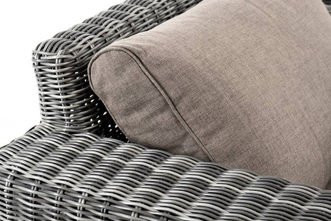 "Боно" лаунж-зона из искусственного ротанга, цвет графит