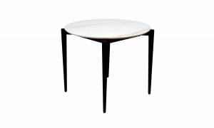 Стол Pawook К 90 чёрный/мрамор белый Стол Pawook К 90 чёрный/мрамор белый