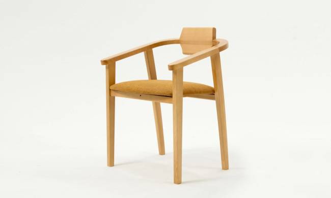 Стул-кресло Челси ПМ натур/карри