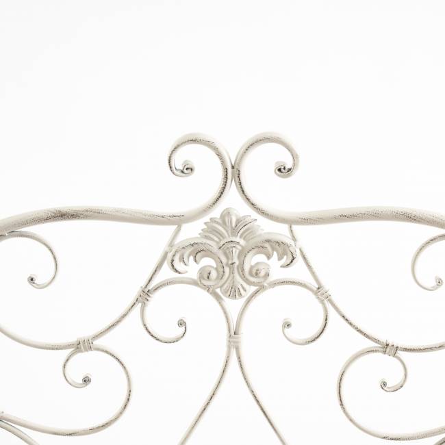 Скамья Secret de Maison Божоле/Beaujolais (мод.PL08-8574) металл, 136х46х96см, античный белый белый металл