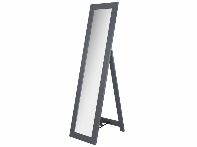 Зеркало напольное BeautyStyle 8 серый графит 138 см х 35 см