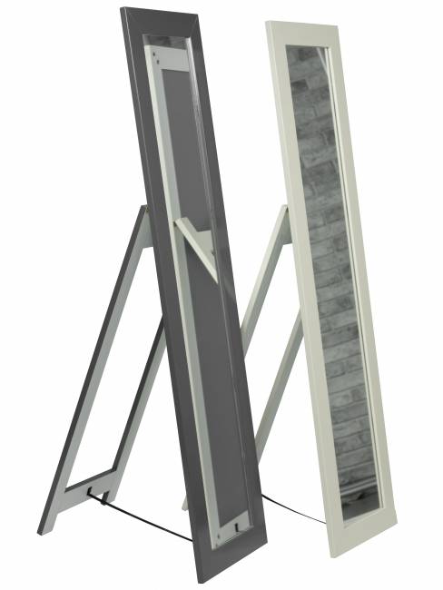 Зеркало напольное BeautyStyle 8 серый графит 138 см х 35 см