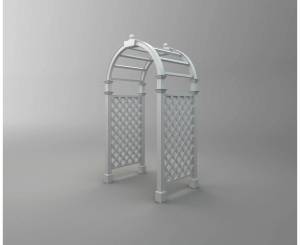 Пергола арка L, белый