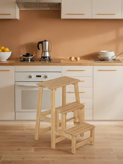 Табурет- стремянка бук