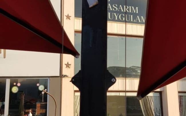 Профeссиональный зонт MAESTRO DOUBLE 300 квадратный