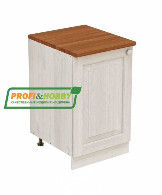 Тумба 1 дверь 500 х 560 х 720 сосна, без покраски Тумба 1 дверь 500 х 560 х 720 сосна, без покраски