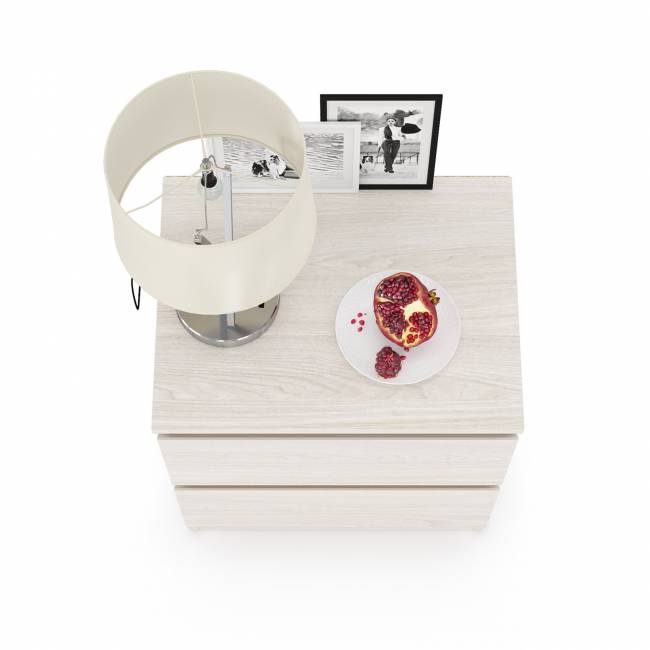 Тумба прикроватная Ника 16.02 цвет ясень анкор светлый Тумба прикроватная Ника 16.02 цвет ясень анкор светлый