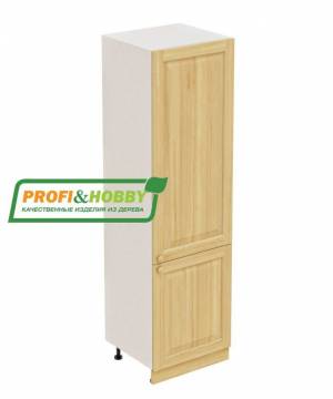 Шкаф 2 двери 600 х 560 х 2040 + фасад сосна бесцветный лак