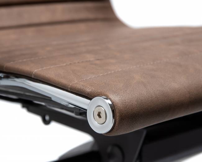 Офисное кресло для руководителей DOBRIN CLARK, коричневый лофт №320