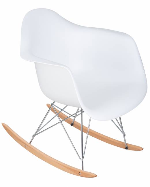 Кресло-качалка DOBRIN DAW ROCK, цвет белый