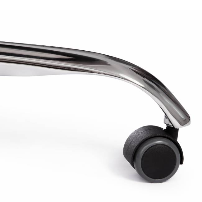 Кресло Бергамо/Bergamo хром (22) флок , бежевый, 7 бежевый флок