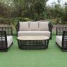 "Валенсия" лаунж-зона из искусственного ротанга, цвет бронзовый