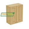 Шкаф навесной 600 х 300 х 720 филенка, сосна, без покраски