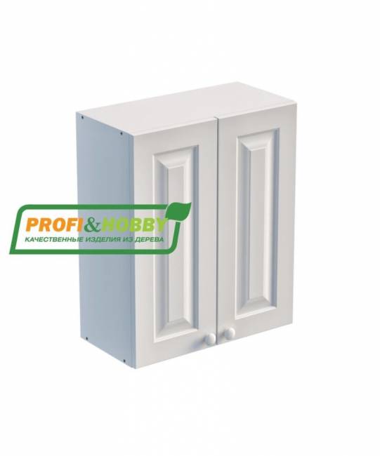 Шкаф навесной 600 х 300 х 720 филенка, сосна, без покраски