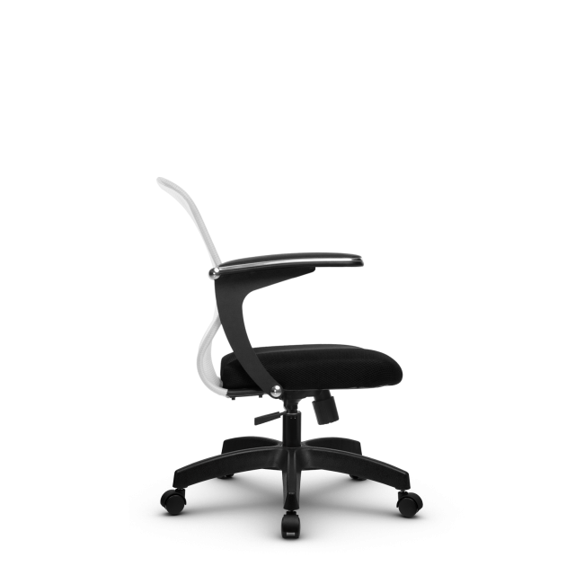 Кресло SU-M-4/подл.160/осн.001, белый/черный