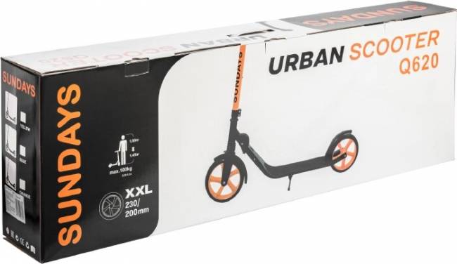 Самокат Sundays Q620 (голубой)