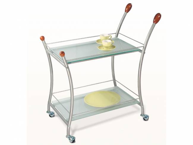 Стол сервировочный Поло металлик/ матовое Стол сервировочный Поло металлик/ матовое