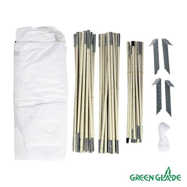 Тент садовый Green Glade 1260 4,5х4,5х2,65/2м полиэстер