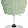 Кресло дизайнерское DOBRIN EDISON, мятный велюр (1922-8)