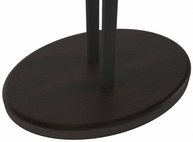 Вешалка Калифорния Напольная, венге/черный