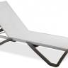 Шезлонг-лежак металлический Wave тортора, белый 1910х715х300 мм Шезлонг-лежак металлический Wave тортора, белый 1910х715х300 мм