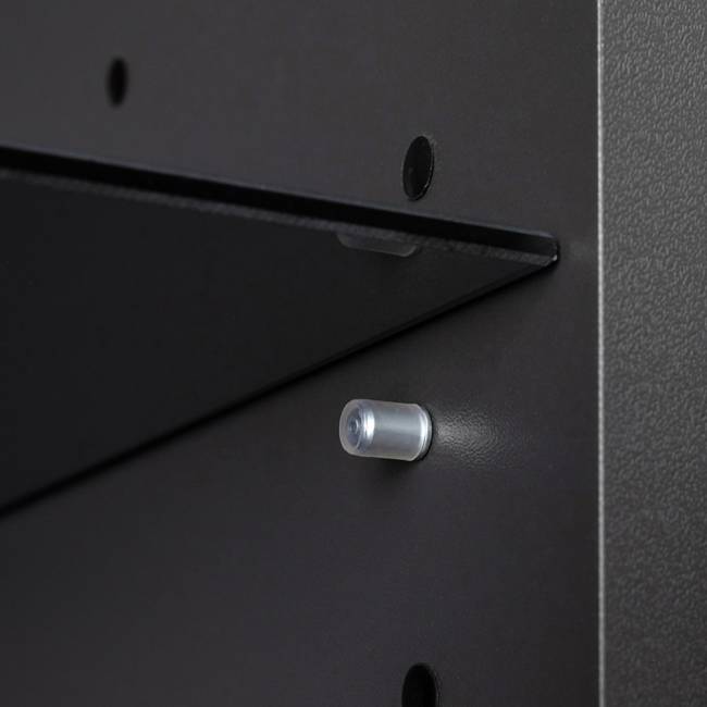 Два шкафа-витрины Сидней 13.201 и пенал-шкаф с ящиком Сидней цвет антрацит/МДФ веллюто капучино