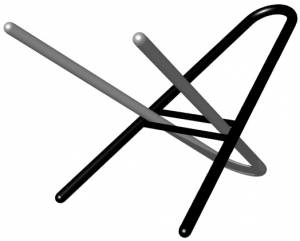 Дровница 2 черный