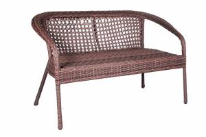 DECO Софа 2-х местная шоколад