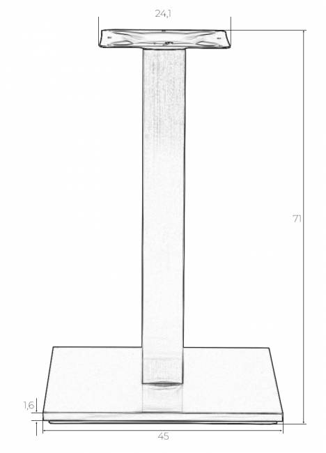 Подстолье обеденное DOBRIN DEBRA