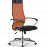 Кресло Sit 10 B1-111K - X2+UMF(X1) /Ub00/Wh00/K1cL(M09.B22.G18.W02), оранжевый-черный