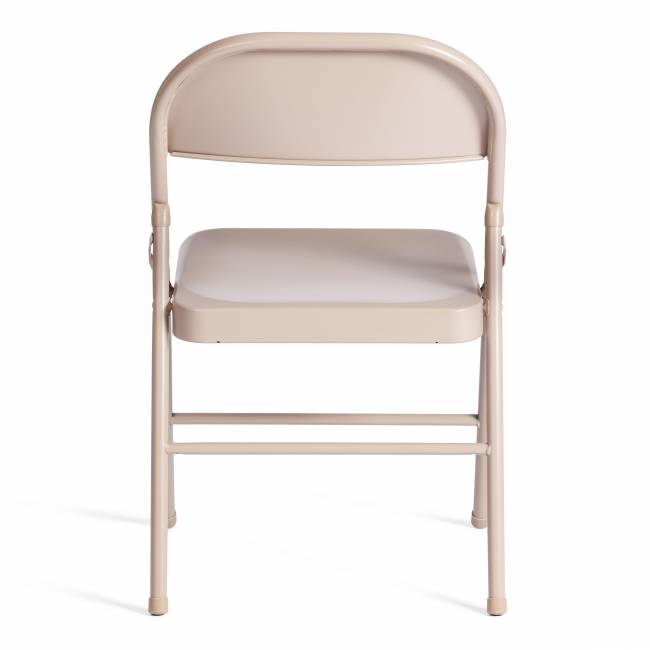 Стул складной Фолдер/Folder (мод.3023(II)) металлический, 46,5х48х75, 7-бежевый (Комплект из 6 шт.) бежевый металлический