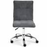 Кресло TetChair ZERO, флок, серый
