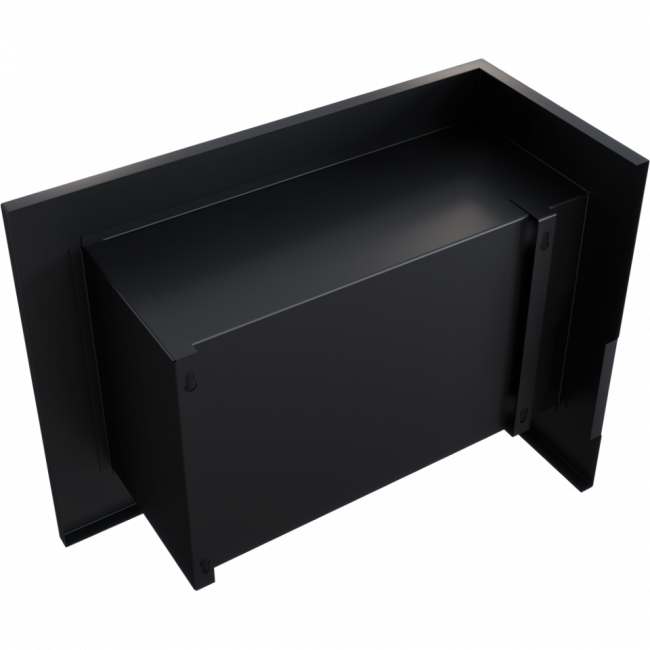 Биокамин Kratki DELTA/L/600 угловой