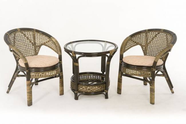 Комплект для террасы  02/15 (2+1) олива