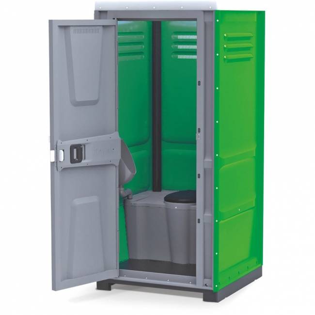 Туалетная кабина TOYPEK CityComfort, зелёный (собранная)